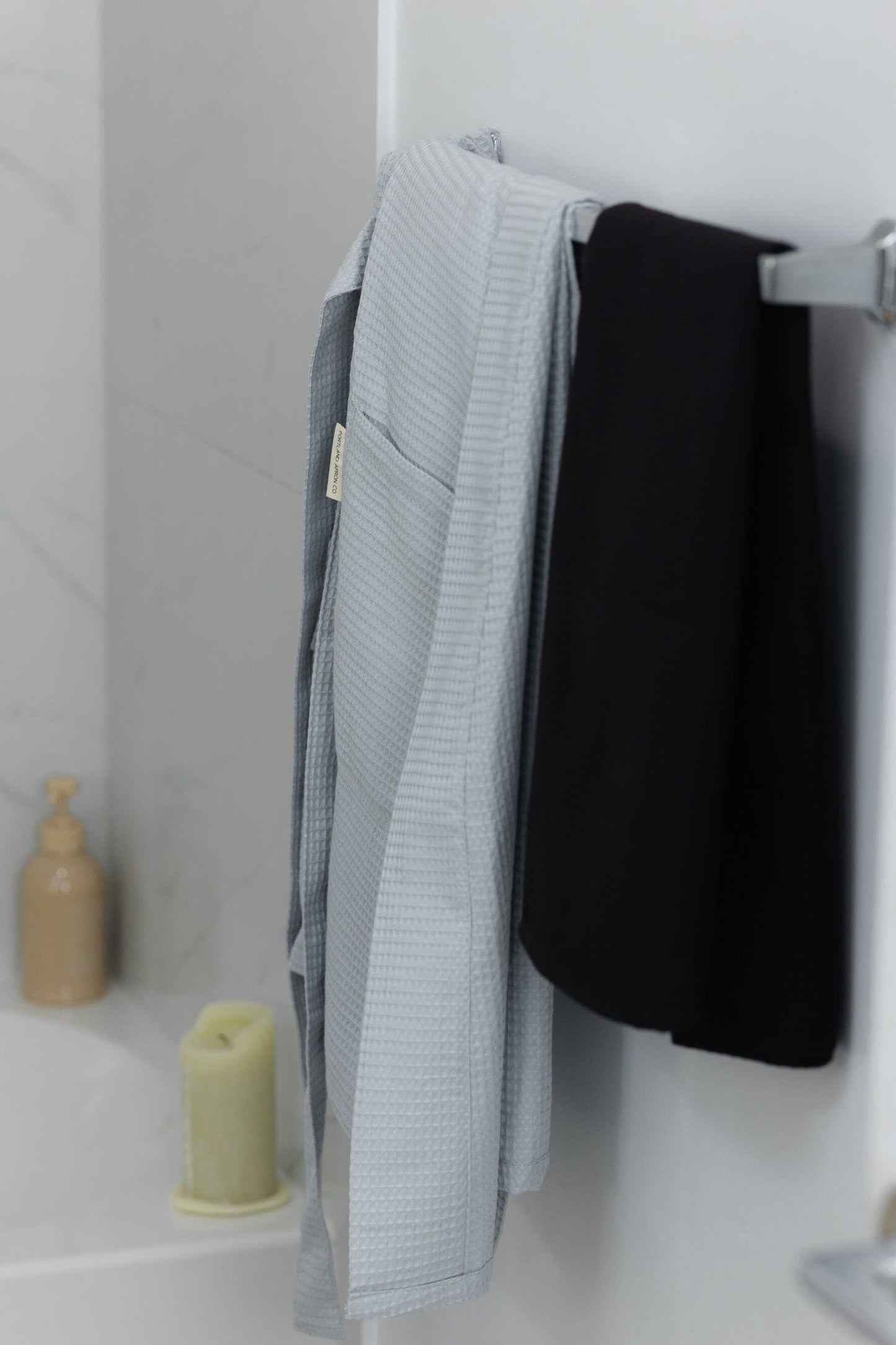 Bath- Organic Cotton Waffle Bathroom Towels
