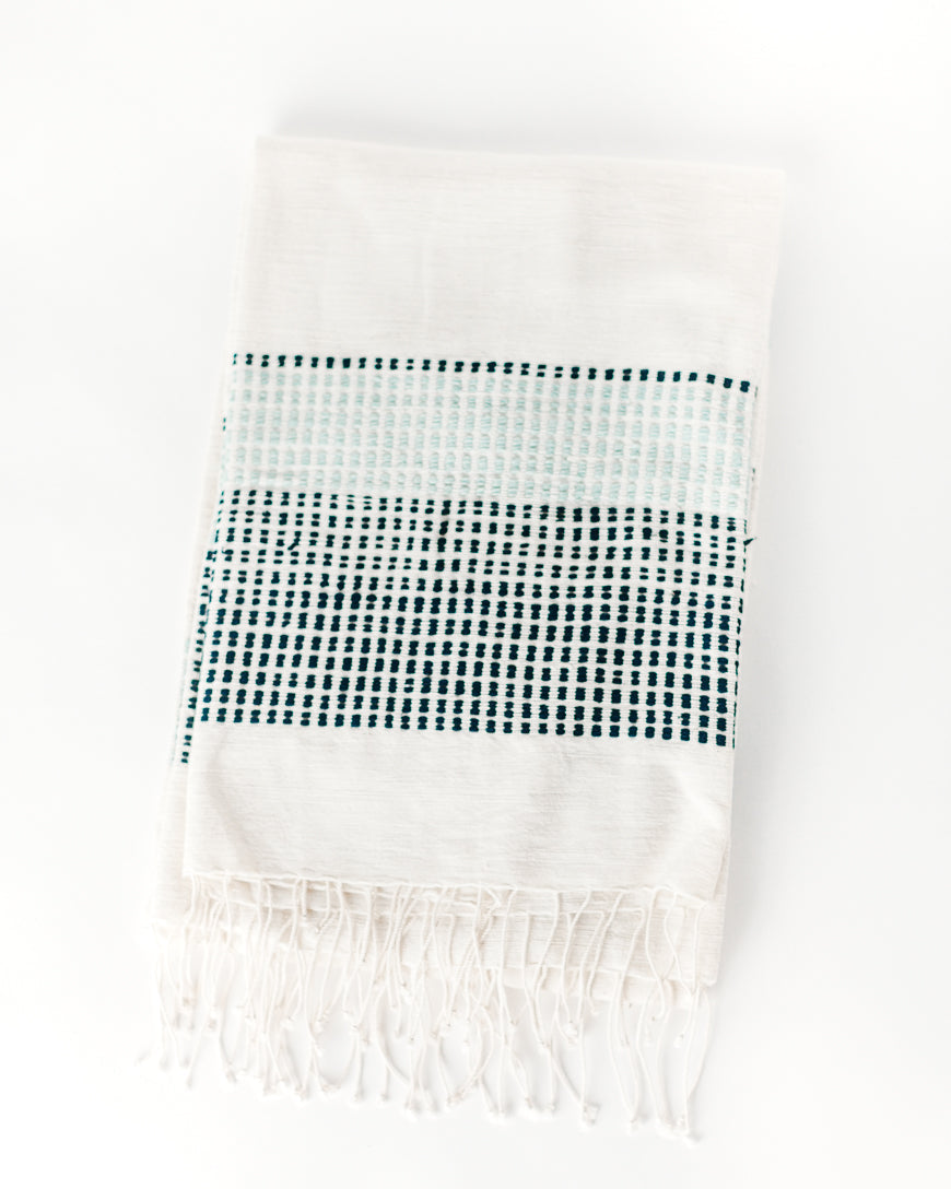 Throw Blanket- Camden Handwoven Cotton