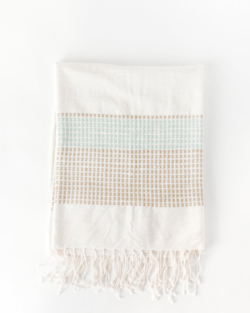 Throw Blanket- Camden Handwoven Cotton