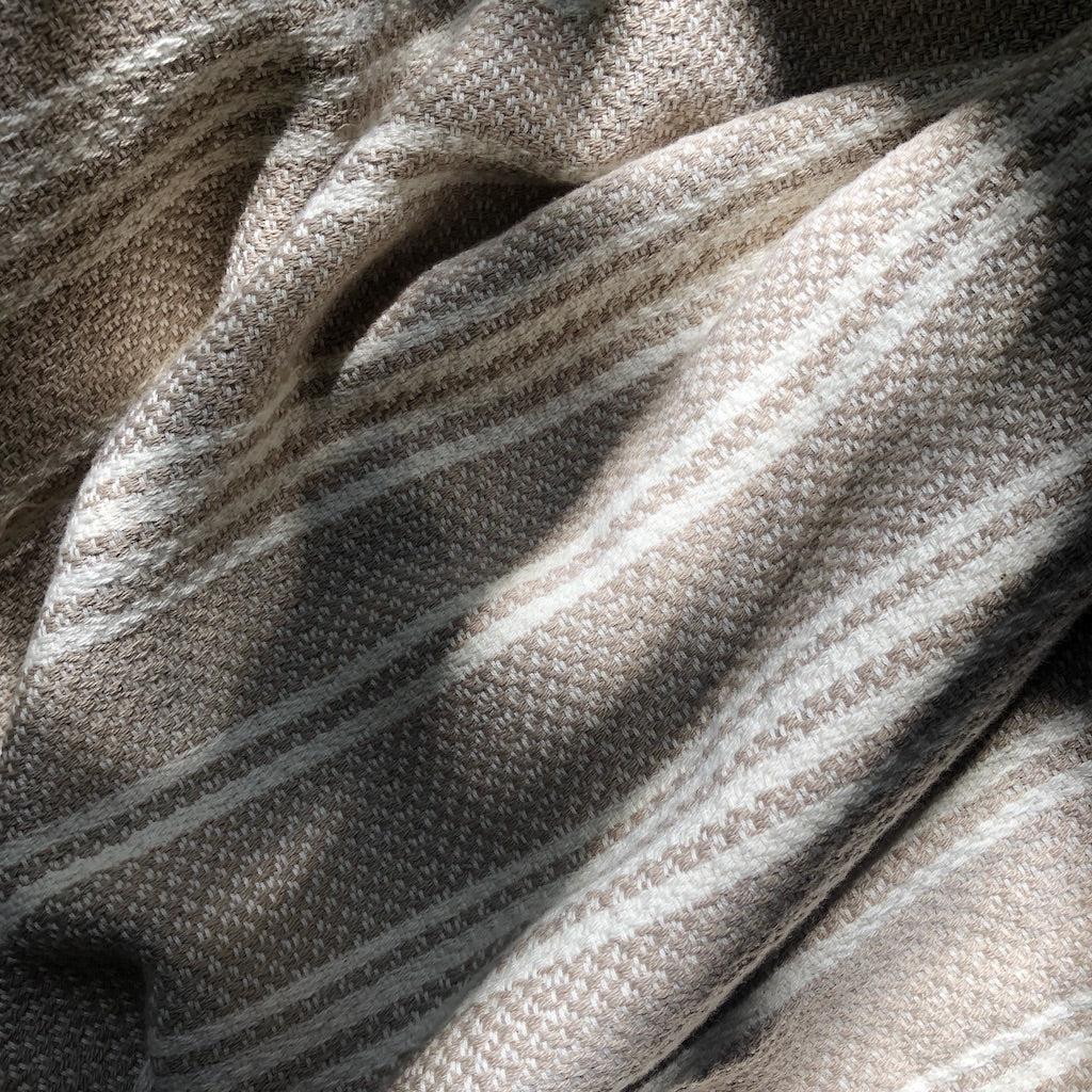Throw Blanket- Woven Stripe Turkish Throw