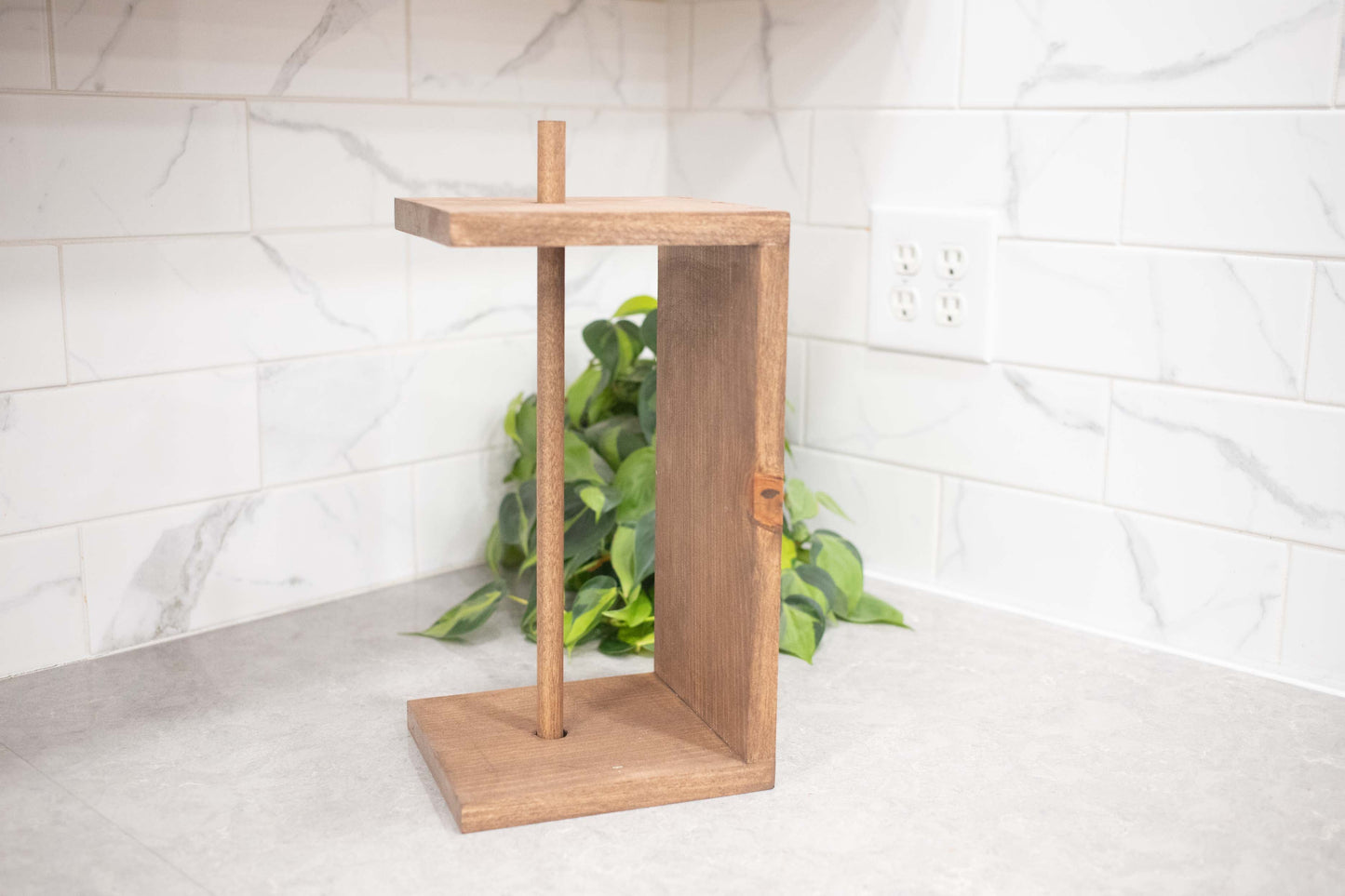 Paper Towel Holder, Stand Alone Paper Towel Dispenser