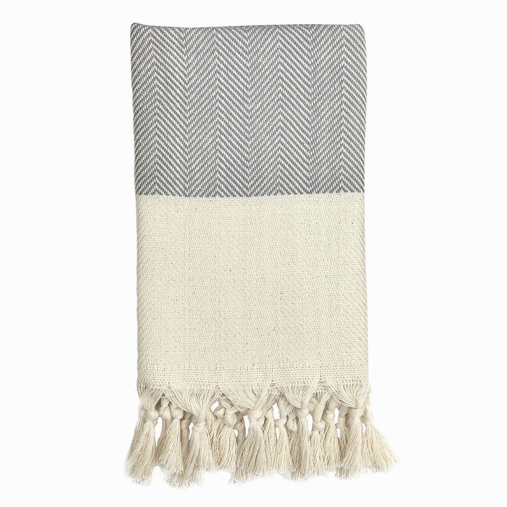 Hand Towel: Herringbone Turkish